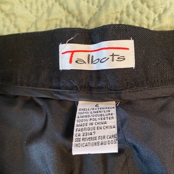 Talbots Linen Pants - Picture 3 of 3
